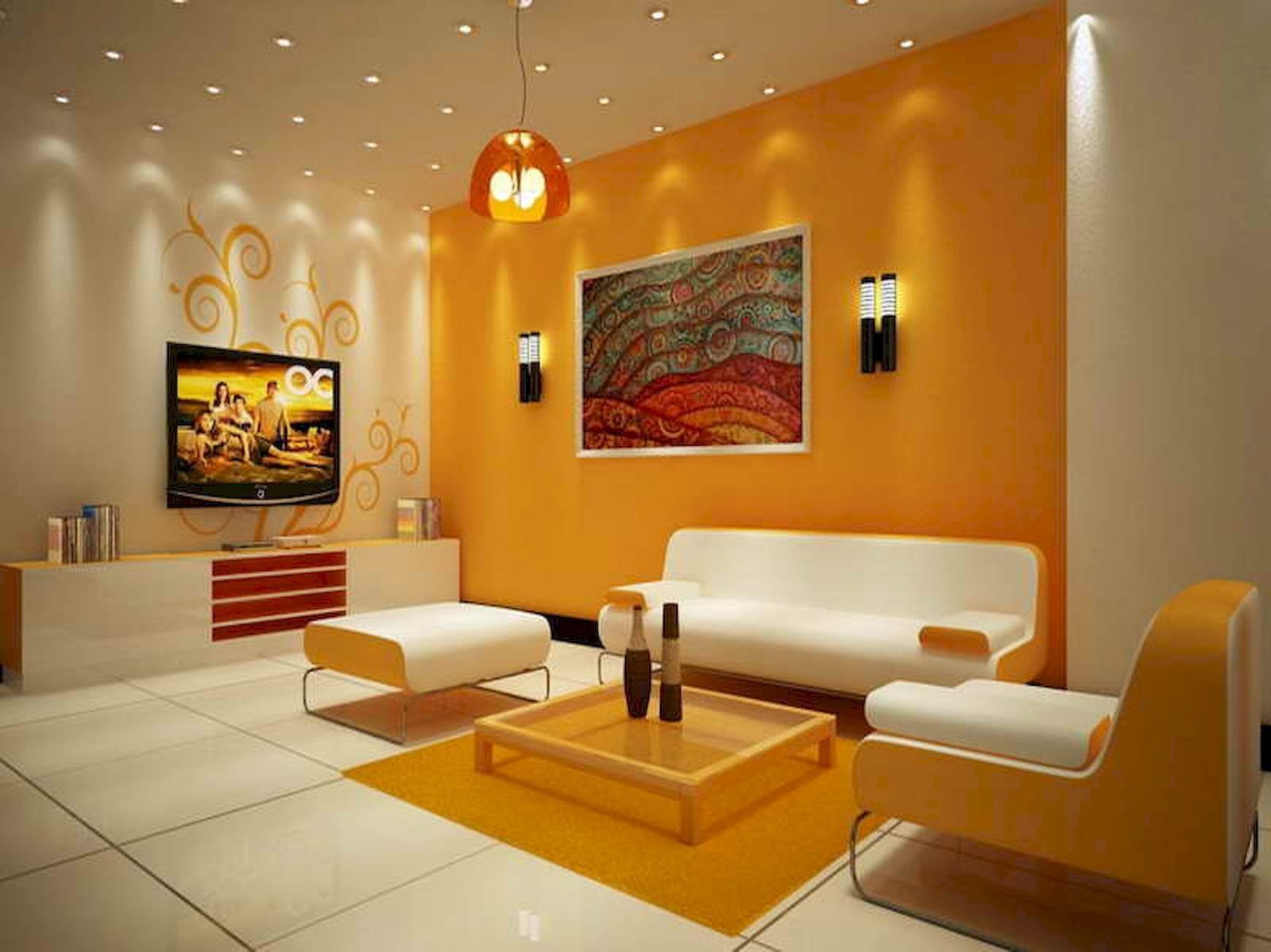 living room painting services