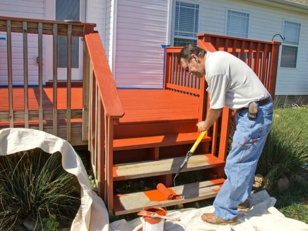 Deck and Fence Painting1